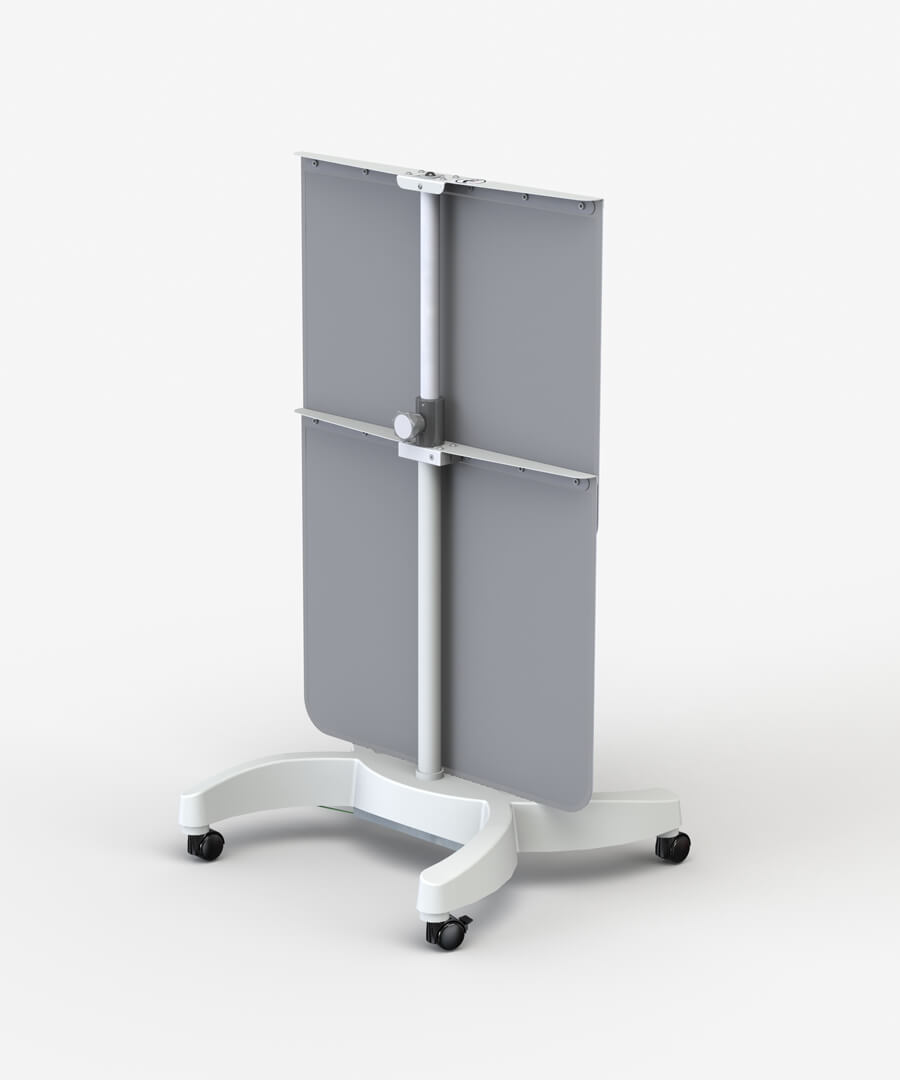 Double flexible curtain